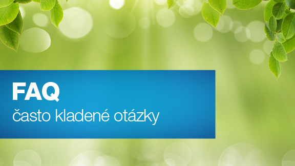 FAQ často kladené otázky